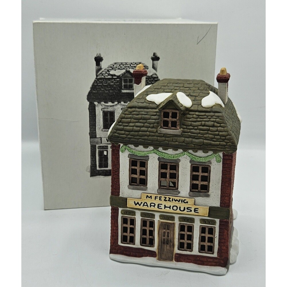 Department 56 A Christmas Carol Dickens Village Series  Fezziwig's Warehouse